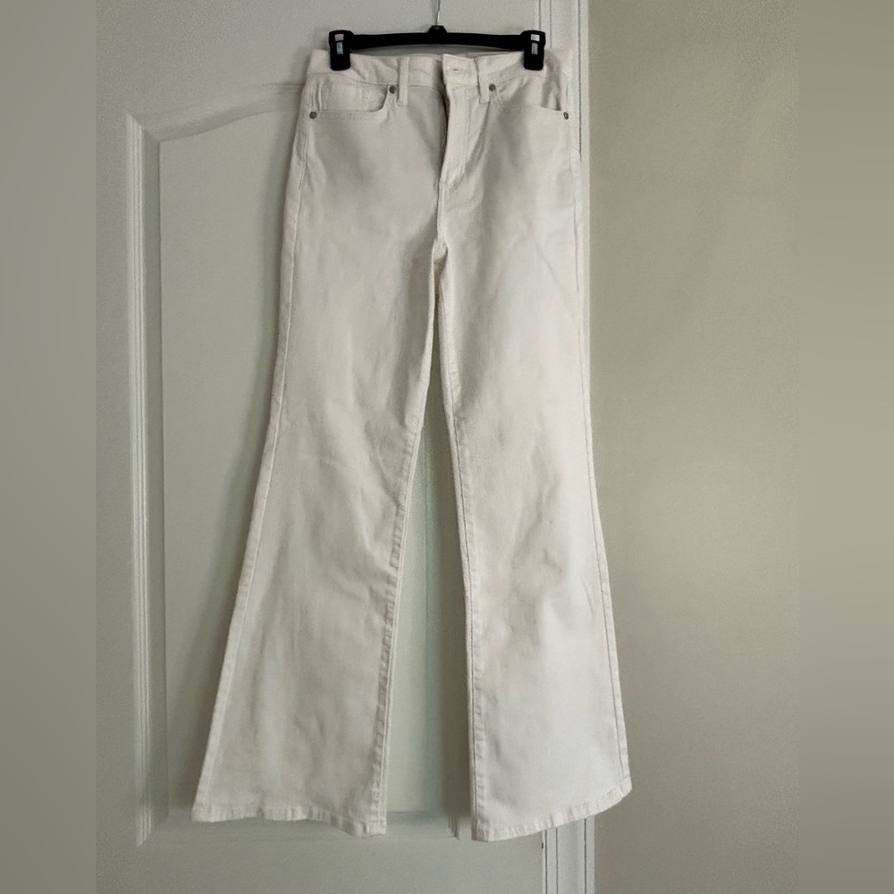 White flare leg jeans - Picture 2 of 6